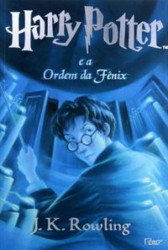 Capa de Harry Potter e a ordem da fênix - J. K. Rowling