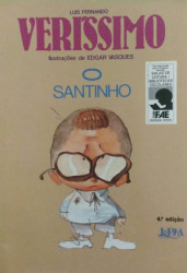 Capa de O santinho - Luis Fernando Verissimo