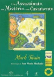 Capa de Um assassinato, um mistério e um casamento - Mark Twain