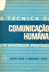 Capa de Técnicas de chefia e liderança - J. R. Whitaker Penteado