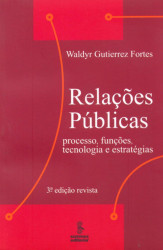 Capa de Relações públicas - Waldyr Gutierrez Fortes