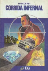 Capa de Corrida infernal - Marcos Rey