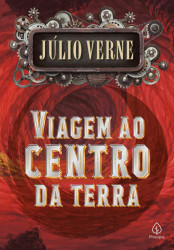 Capa de Viagem ao centro da Terra - Julio Verne