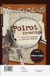 Capa de Poirot investiga - Agatha Christie