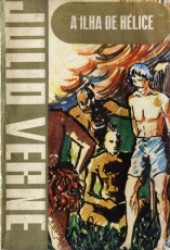 Capa de A ilha de hélice - Julio Verne
