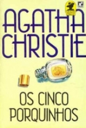 Capa de Os cinco porquinhos - Agatha Christie