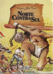 Capa de Norte contra sul - Julio Verne
