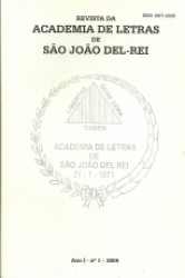 Capa de Revista da Academia de Letras de São João del-Rei - 
