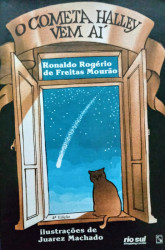 Capa de O cometa Halley vem aí - Ronaldo Rogério de Freitas Mourão