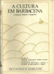 Capa de A cultura em Barbacena - 
