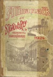 Capa de Almanack de São João d'el Rey - Organizado por Horácio Carvalho