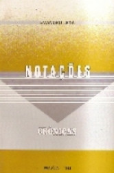 Capa de Notações Crônicas - Evandro Leda
