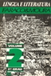 Capa de Língua e literatura 2 - Carlos Emílio Faraco; Francisco Marto Moura