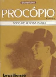Capa de Procópio Ferreira - Décio de Almeida Prado