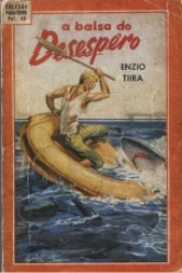 Capa de A balsa do desespero - Enzio Tiira