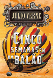 Capa de Cinco semanas em um balão - Julio Verne