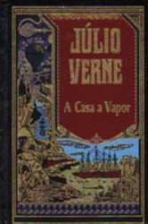 Capa de A casa a vapor - Julio Verne