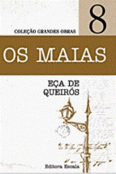 Capa de Os Maias volume 1 - Eça de Queiroz