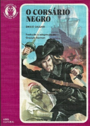 Capa de O corsário negro - Emílio Salgari