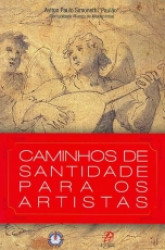 Capa de Caminhos de santidade para os artistas - Aylton Paulo Simonetti