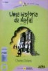 Capa de Uma história de natal - Charles Dickens