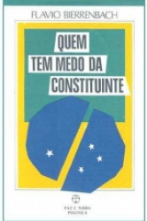 Capa de Quem tem medo da constituinte - Flávio Bierrenbach