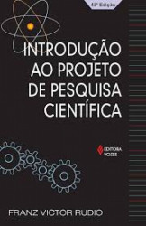 Capa de Introdução ao projeto de pesquisa científica - Franz Victor Rudio