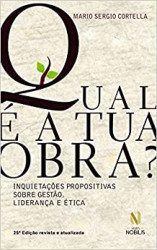 Capa de Qual é a tua obra - Mario Sergio Cortella