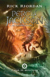 Capa de O mar de monstros - Rick Riordan