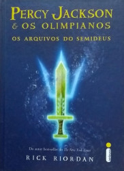Capa de Os arquivos do semideus - Rick Riordan