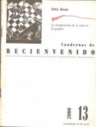 Capa de LA IMAGINACIÓN DE LO REAL EN EL QUIJOTE - Inés Azar