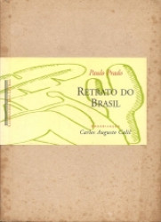 Capa de RETRATO DO BRASIL - Paulo Prado
