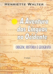 Capa de A aventura das línguas no ocidente - Henriette Water