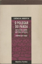Capa de O polegar do panda - Stephen Jay Gould