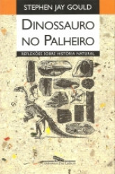 Capa de DINOSSAURO NO PALHEIRO - Stephen Jay Gould