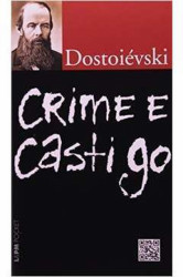 Capa de Crime e castigo volume I - Fiódor Dostoiévski