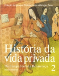 Capa de História da vida privada volume 2 - Philippe Aries (dir.); Georges Duby (dir.)