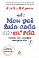 Capa de Meu pai fala cada merda - Justin Halpern