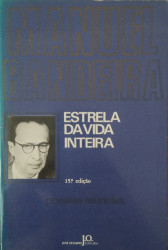 Capa de Estrela da vida inteira - Manuel Bandeira
