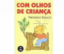 Capa de Com olhos de criança - Francesco Tonucci