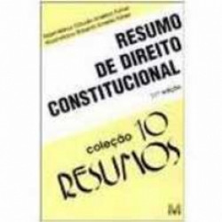 Capa de Resumo de direito constitucional - Maximilianus Claudio Americo Führer