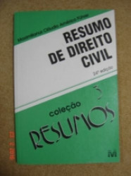 Capa de Resumo de direito civil - Maximilianus Claudio Americo Führer