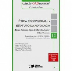 Capa de Ética profissional e estatuto da advocacia - Marco Antônio de Macedo Junior; Celso Coccaro