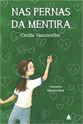 Capa de Nas pernas da mentira - Cecília Vasconcelos