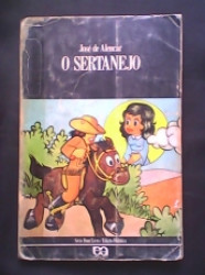 Capa de O sertanejo - José de Alencar