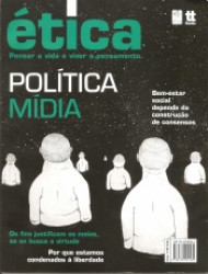 Capa de ÉTICA: POLÍTICA, MÍDIA - Ana Claudia Ferrari, coordenadora, Clóvis de Barros Filho, organizador