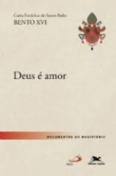 Capa de Carta Enciclica Deus é Amor - Bento XVI