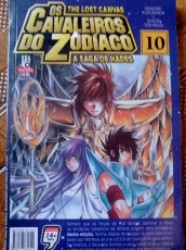 Capa de Os Cavaleiros do Zodiaco 10 - Masami Kurumada