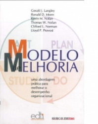 Capa de MODELO DE MELHORIA - GERALD J. LANGLEY; RONALD D. MOEN