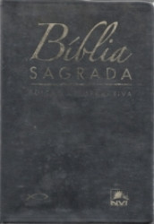 Capa de Bíblia Sagrada edição comparativa - João Ferreira de Almeida